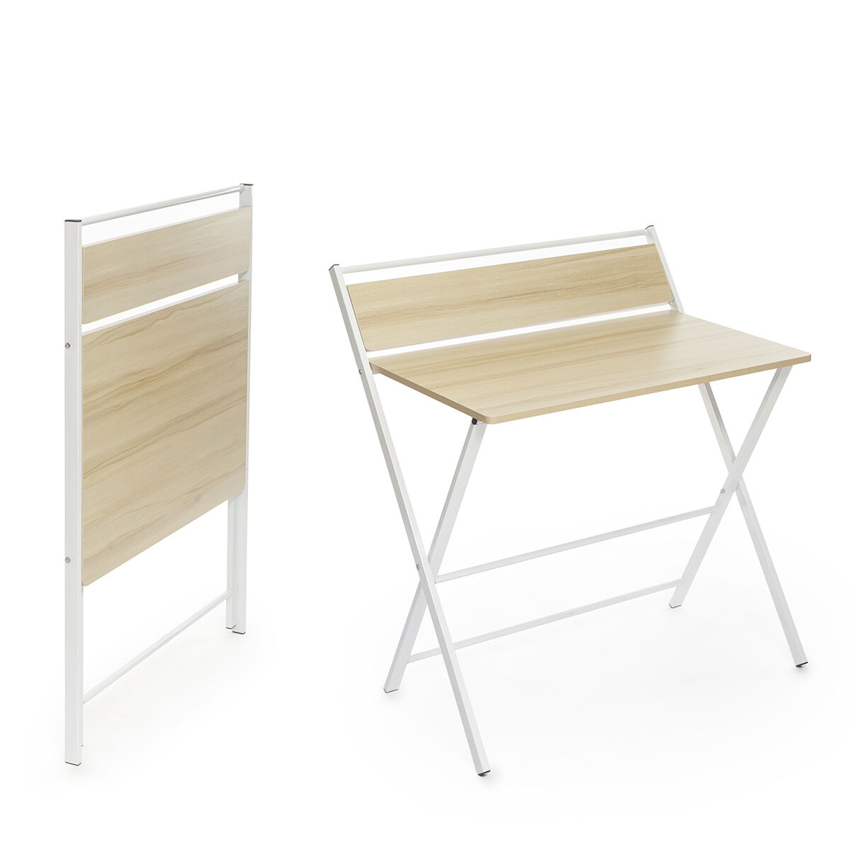 Inklapbaar bureau met schap Tablezy InnovaGoods